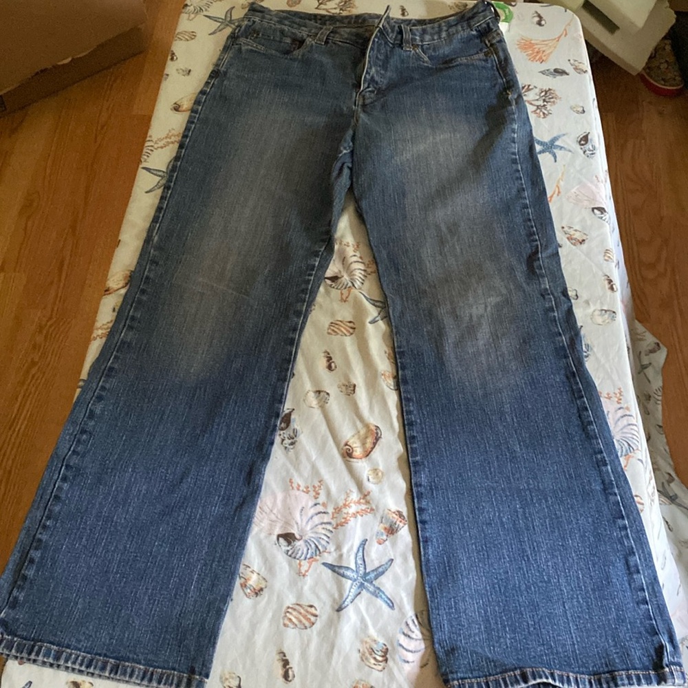 LL Bean women’s blue jeans